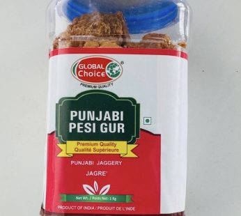 GC Punjabi Pesi Gur 1KG JAGGERY