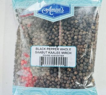 Aman Kali Mirch Sabut 200G