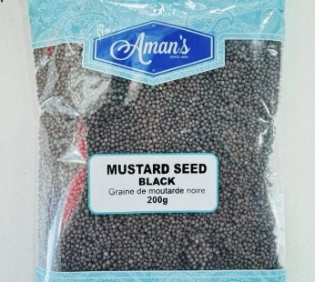 Aman Mustard Seed Black 200G
