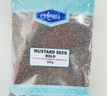 Aman Mustard Seed Bold 200G