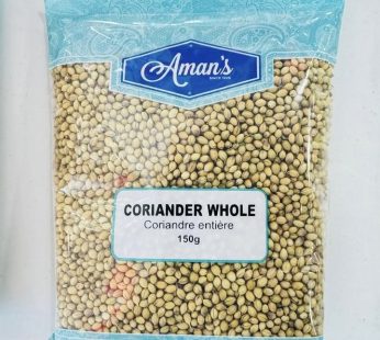 Aman Coriander Whole 150G