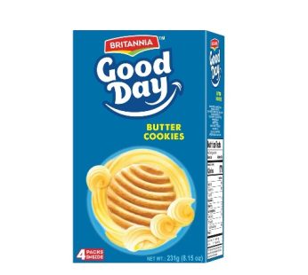 BRITANNIA GOOD DAY BUTTER BISCUITS 231G