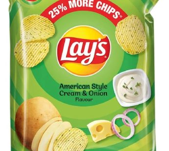 LAYS AMERICAN STYLE CHEESE & ONION 50G