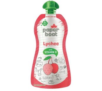 PAPER BOAT LYCHEE 180ML