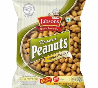 JABSONS ROASTED NIMBOO PUDINA PEANUTS