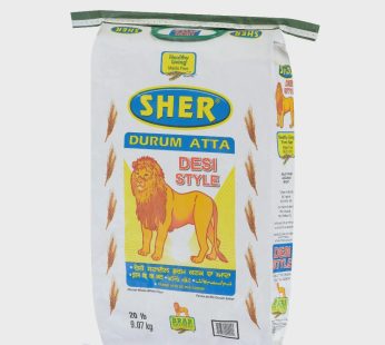 SHER DESI STYLE ATTA 20lb