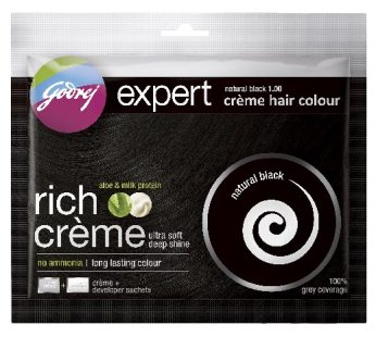 GODREJ HAIR COLOUR NATURAL BLACK 1 PC