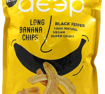 DEEP BAN CHIPS BLACK PEPPER 200G