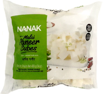 NANAK PANEER CUBES 400G