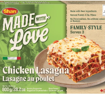 SHAN CHICKEN LASAGNA 800G