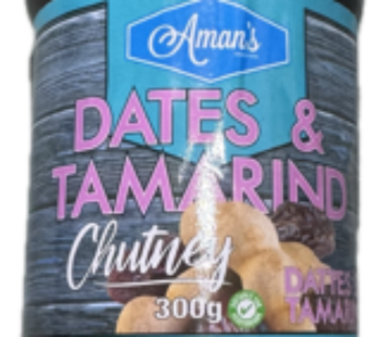 AMAN DATES & TAMARIND IMLI CHUTNEY 300G