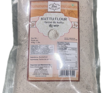 DESI KUTTU ATTA 1LB BUCKWHEAT FLOUR