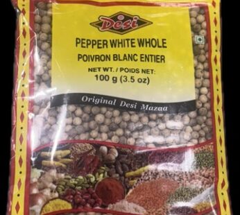 DESI WHITE PEPPER WHOLE 100G