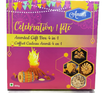 AMAN CELEBRATION 4 IN 1 GIFT LOHRI 800G
