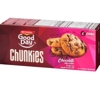 BRITANNIA GOOD DAY CHUNKIES 75G