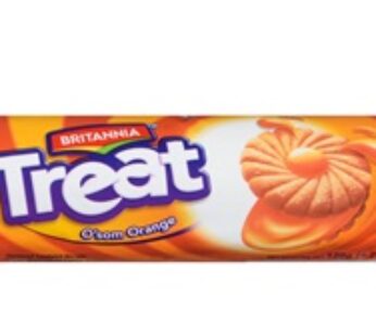 BRITANNIA ORANGE CREAM BISCUIT 100G