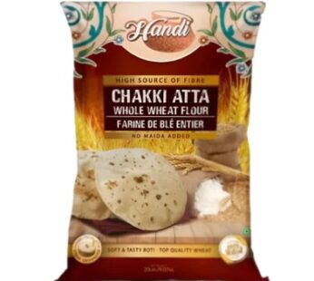 HANDI CHAKKI FRESH WHOLE WHEAT ATTA 20LB