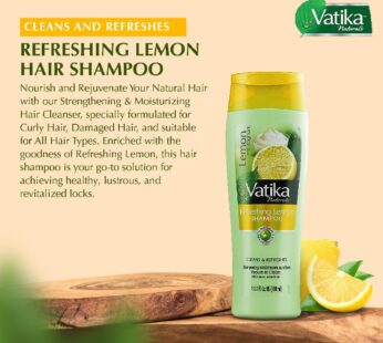 VATIKA REFRESHING LEMON SHAMPOO 400ML