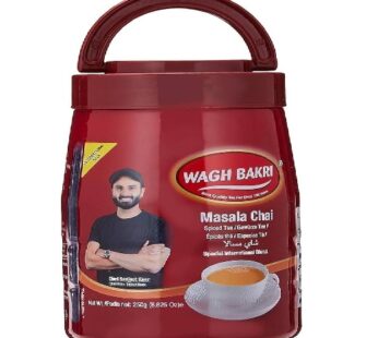 WAGH BAKRI MASALA TEA 250G JAR