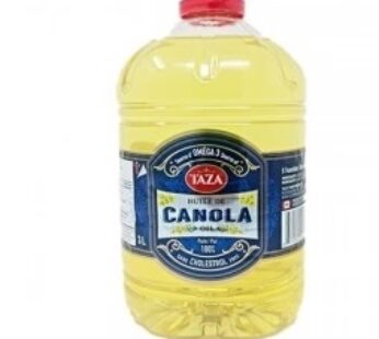 TAZA CANOLA OIL 3LTR