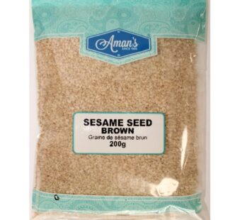 AMAN SESAME SEED BROWN 200G