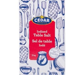 CEDAR TABLE SALT 1KG