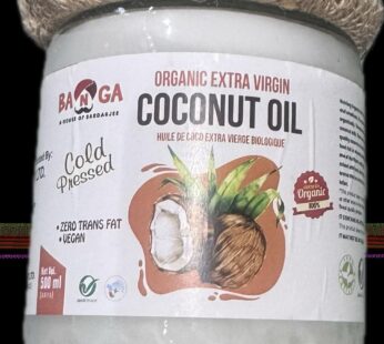 ORGANIC VIRGIN COCONUT COOKING OIL 500ML