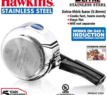HAWKINS STAINLESS STEEL PRESSURE COOKER 2 LTR