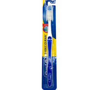 ORAL B SHINY CLEAN SOFT TOOTHBRUSH