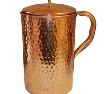 COPPER HAMMERED JUG