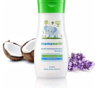 MAMA EARTH GENTLE CLEANSING SHAMPOO FOR BABIES 200ML