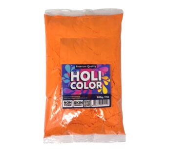 HOLI GULAL COLOUR ORANGE BIG PACK 200G