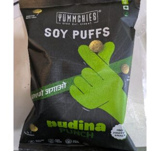 YUMMCHIES SOY PUFFS PUDINA PUNCH 50GMS