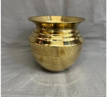 INDIAN ROOTS BRASS LOTA 9