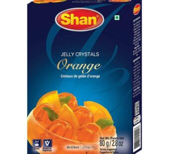 SHAN JELLY ORANGE CRYSTALS 80GMS