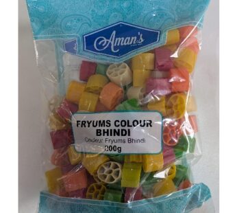 AMANS FRYUMS BHINDI COLOR