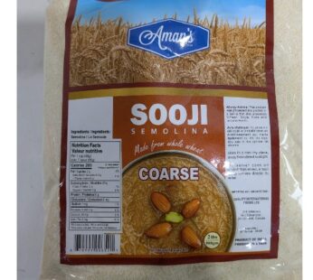 AMANS COARSE SOOJI 2LBS