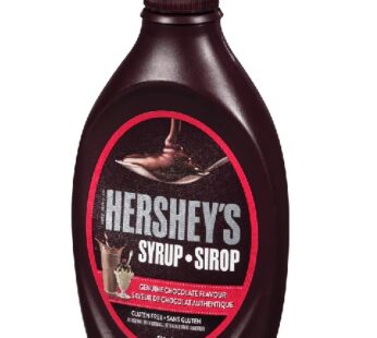 HERSHEYS CHOCOLATE SYRUP BOTTLE 523ML