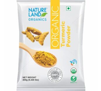 NATURELAND ORGANICS TURMERIC POWDER 200GMS