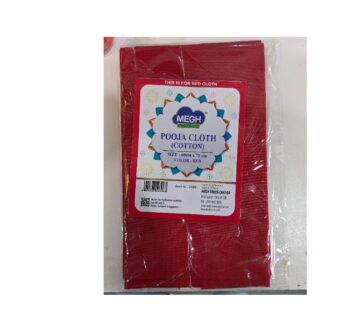 MEGH POOJA CLOTH RED COTTON
