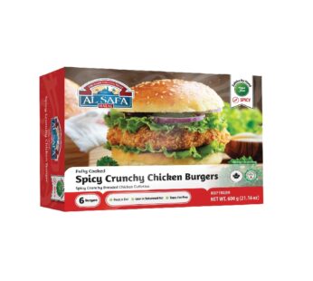 AL SAFA SPICY CRUNCHY CHICKEN BURGER