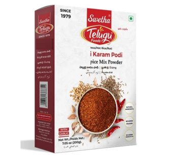 TELUGU SWETHA KURA KARAM PODI 100G