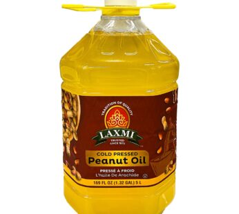 LAXMI COLD PRESSED PEANUT OIL 5LTR