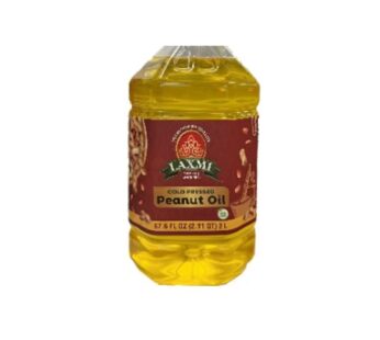 LAXMI COLD PRESSED PEANUT OIL 2LTR
