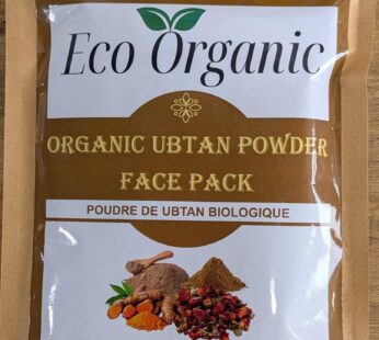 ECO ORGANIC UBTAN FACE PACK