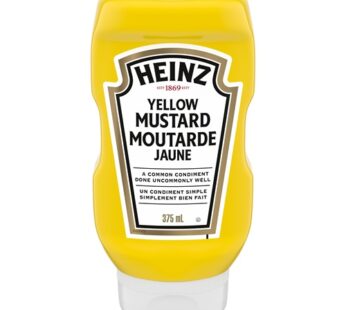HEINZ MUSTARD 375 ML