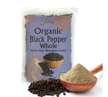 JIVA ORGANIC BLACK PEPPER WHOLE 200G
