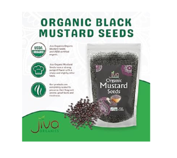 JIVA ORGANIC MUSTARD SEEDS 200G