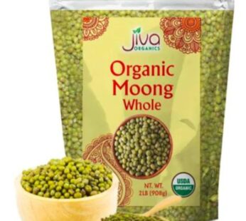 JIVA ORGANICS MOONG WHOLE 2LB