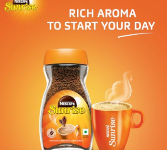 NESCAFE SUNRISE INSTANT COFFEE & CHICORY MIX 190G
